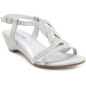London Fog Women’s Sandals sz 9.5 Demi-Wedge NEW #U-12